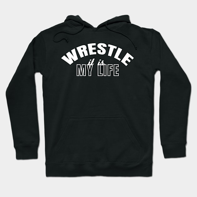 wrestle Hoodie by LeonAd